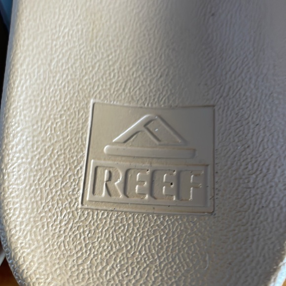 Reef Cushion Spring Bloom Slide Sandals White Size 10 - Picture 4 of 10